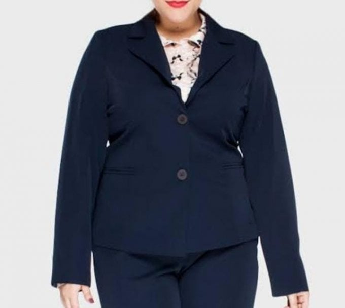 BLAZER FEMININO PLUS SIZE