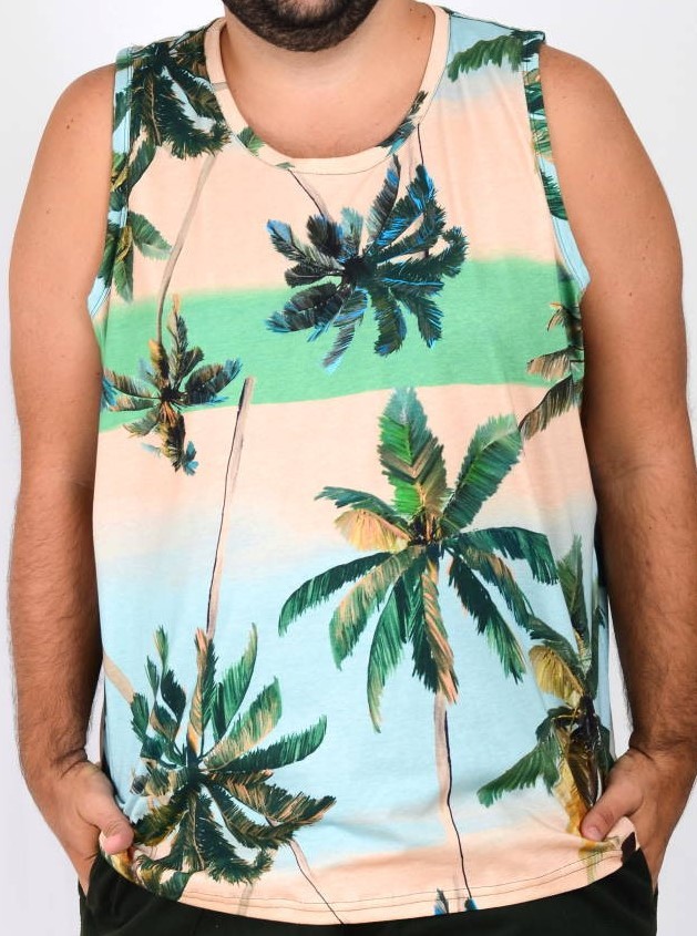 REGATA BÁSICA MASCULINO PLUS SIZE