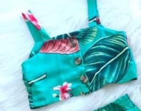 CROPPED COM BOTÕES INFANTIL