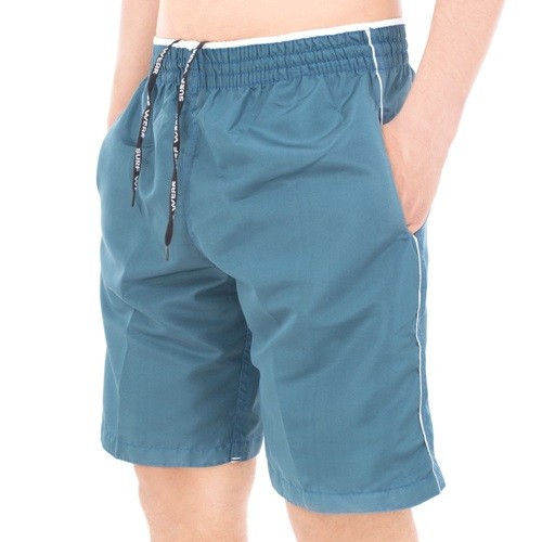 MODELAGEM BERMUDA MASCULINA COM ELÁSTICO REBATIDO 