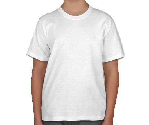 CAMISETA GOLA CARECA INFATIL COM MANGA CURTA E LONGA