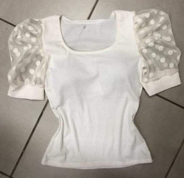 Blusa manga princesa adulto
