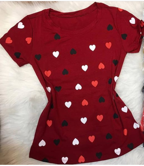 MODELAGEM T-shirt feminino com manga curta e longa