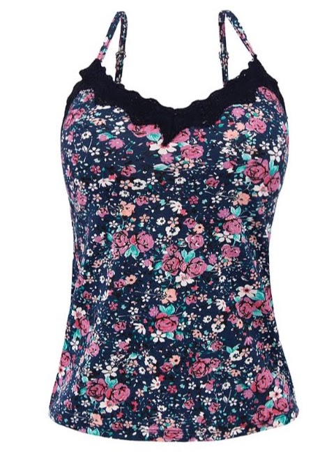 Blusinha regata com bojo