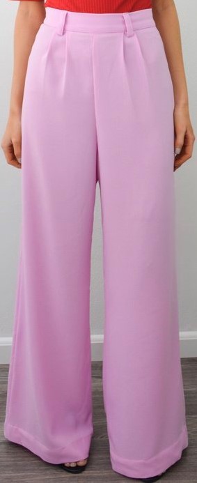 MODELAGEM CALÇA PANTALONA MEIO CÓS MEIO ELÁSTICO