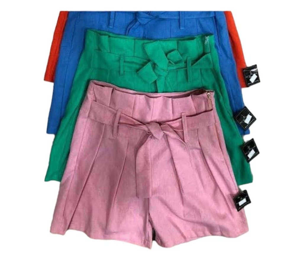 SHORTS CLOCHARD FEMININO 
