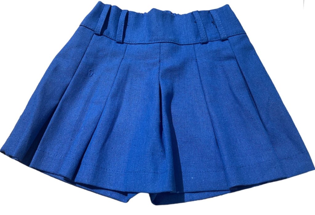 SHORTS SAIA COM PREGAS INFANTIL 2