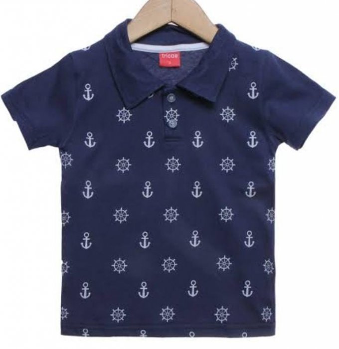 POLO INFANTIL COM MANGA CURTA E LONGA
