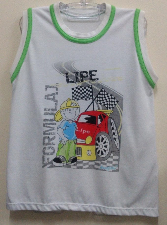 REGATA MACHÃO INFANTIL 