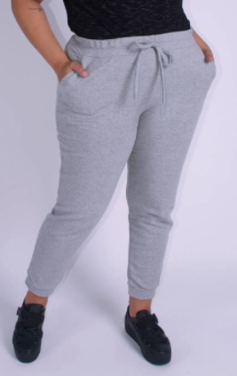 MODELAGEM CALÇA MOLETOM COM PUNHO FEMININO PLUS SIZE