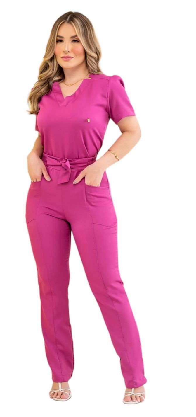 CONJUNTO PIJAMA CIRURGICO SCRUBS FEMININO 2