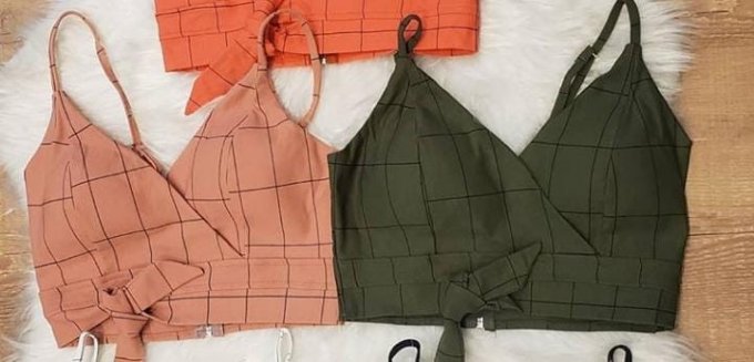 MODELAGEM CROPPED ALÇA COM LAÇO