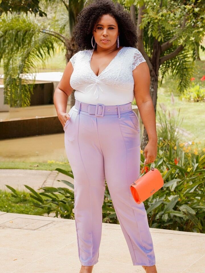 CALÇA ALFAIATARIA 3 PLUS SIZE 