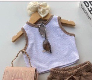 MODELAGEM CROPPED REGATA INFANTIL