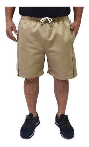 BERMUDA COM ELÁSTICO REBATIDO 2 PLUS SIZE