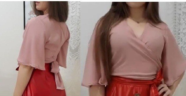 MOLDE CROPPED ENVELOPE