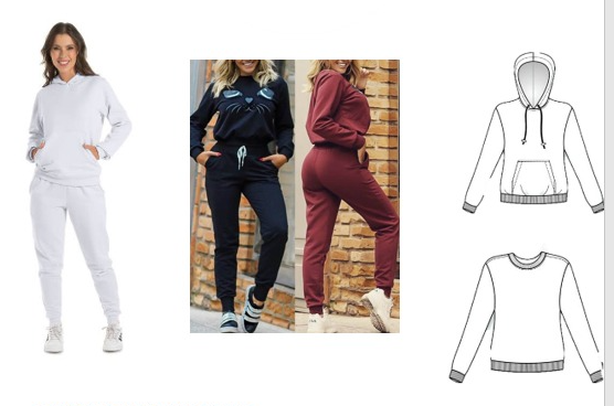 CONJUNTO MOLETOM FEMININO