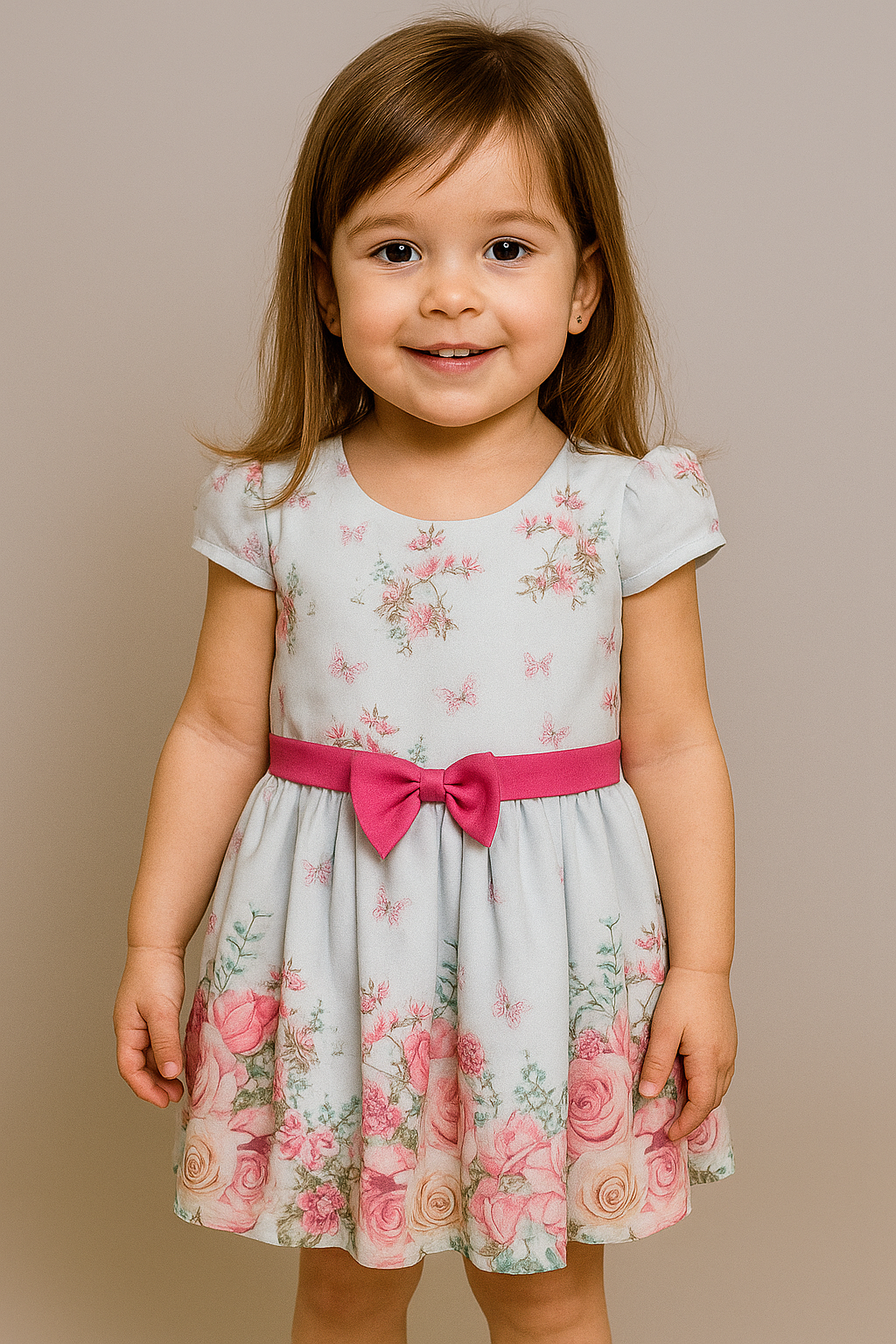 Molde VESTIDO INFANTIL PRINCESA 2