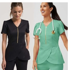 MOLDE BLUSA PIJAMA CIRURGICO FEMININO SCRUBS 10