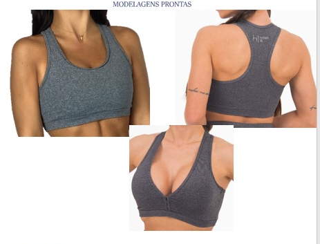 MODELAGEM TOP FITNESS 2X1