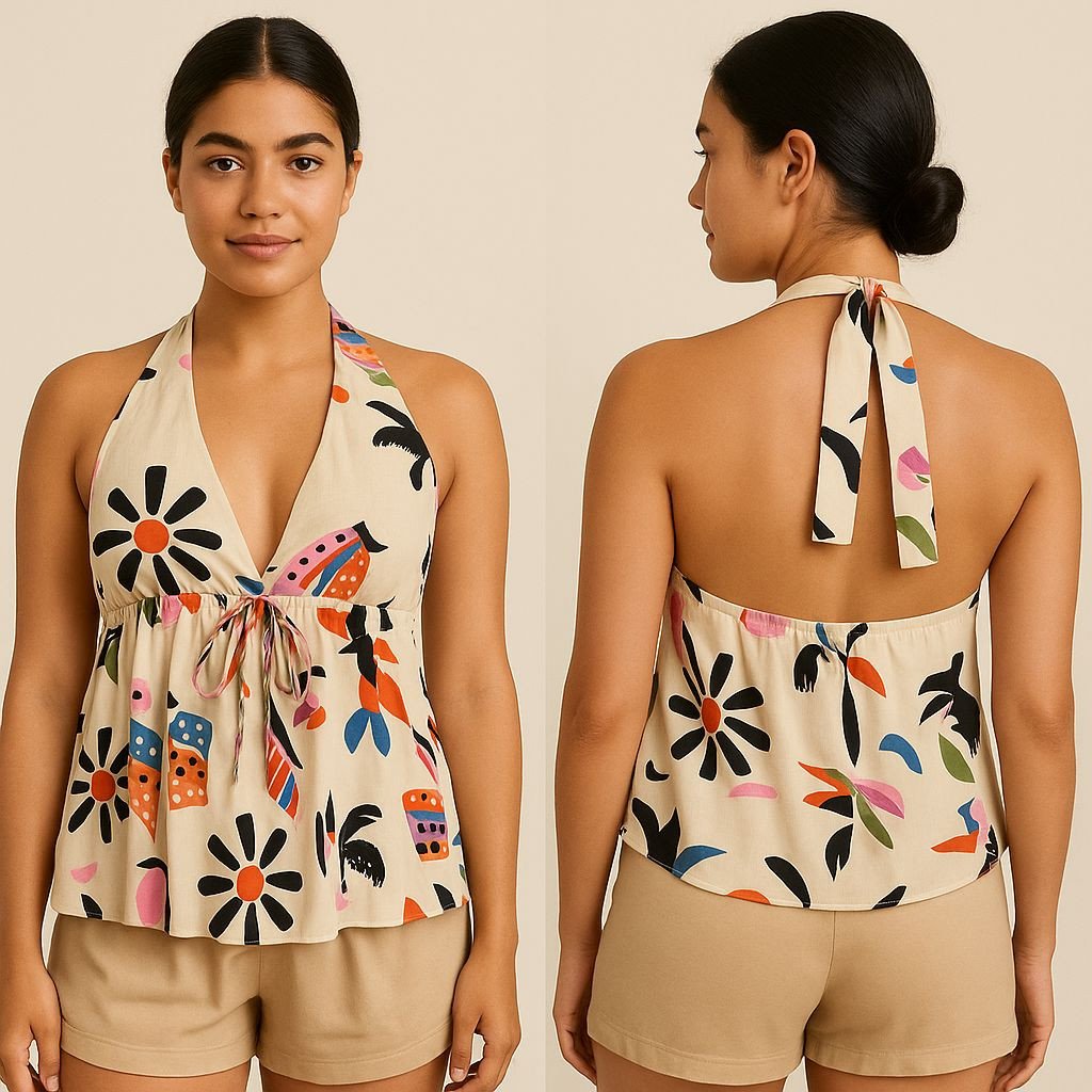 MODELAGEM BLUSINHA FRENTE ÚNICA