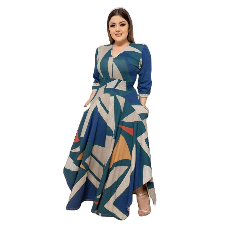 MOLDELAGEM Vestido longo assimétrico