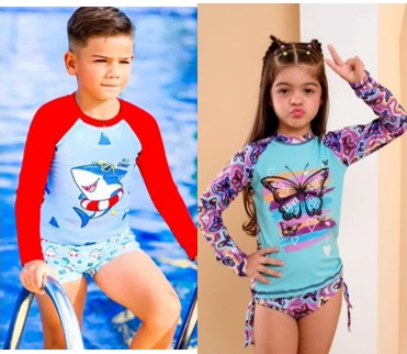 MODELAGEM CAMISA TERMICA RAGLAN INFANTIL 