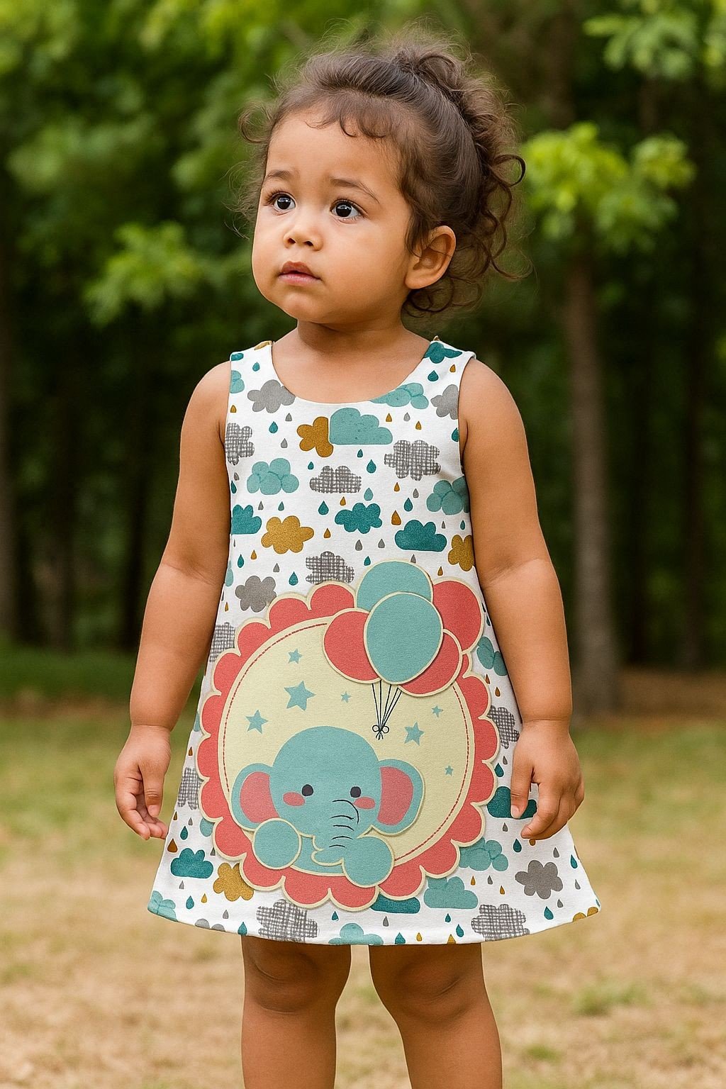 MOLDEVESTIDO INFANTIL TRAPEZIO 