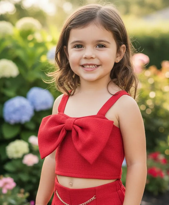 MODELAGEM CROPPED LAÇO INFANTIL