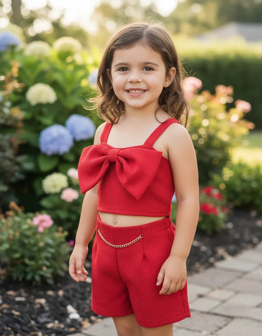 MODELAGEM CONJUNTO LAÇO INFANTIL