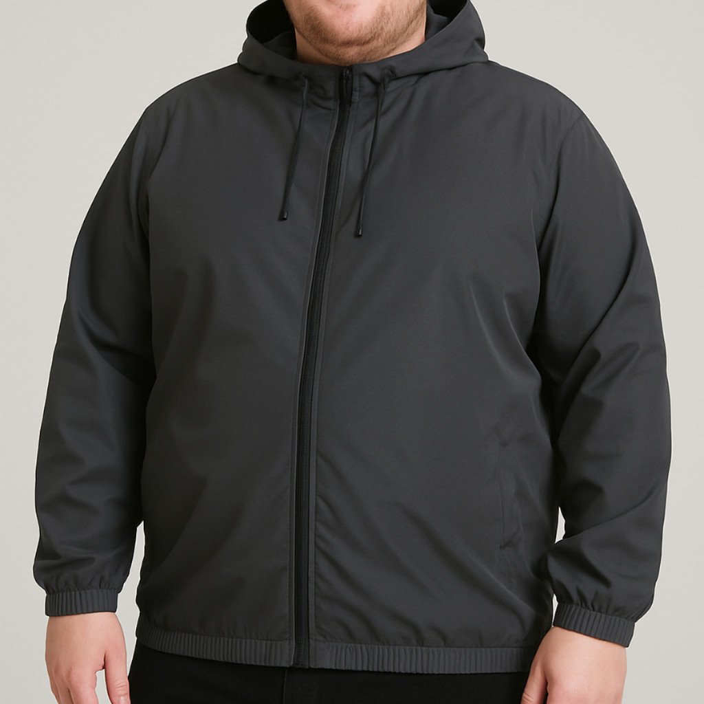MODELAGEM CORTA VENTO MASCULINO PLUS SIZE