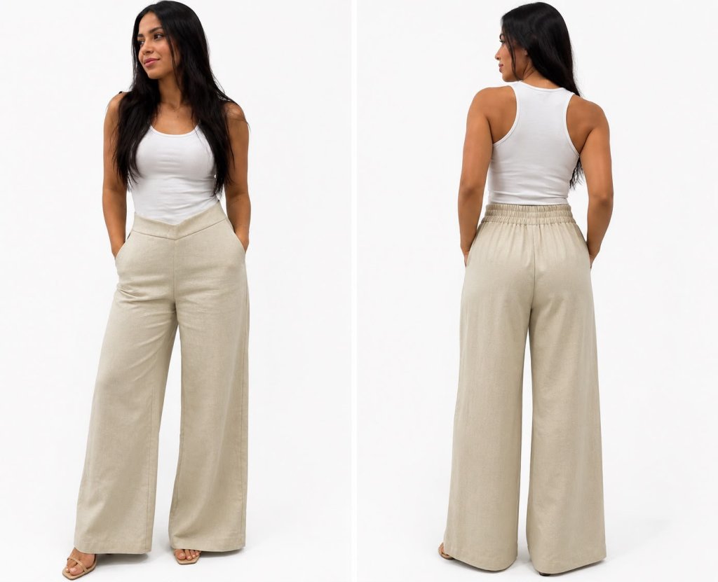 MODELAGEM CALÇA PANTALONA MEIO COS MEIO ELASTICO 4