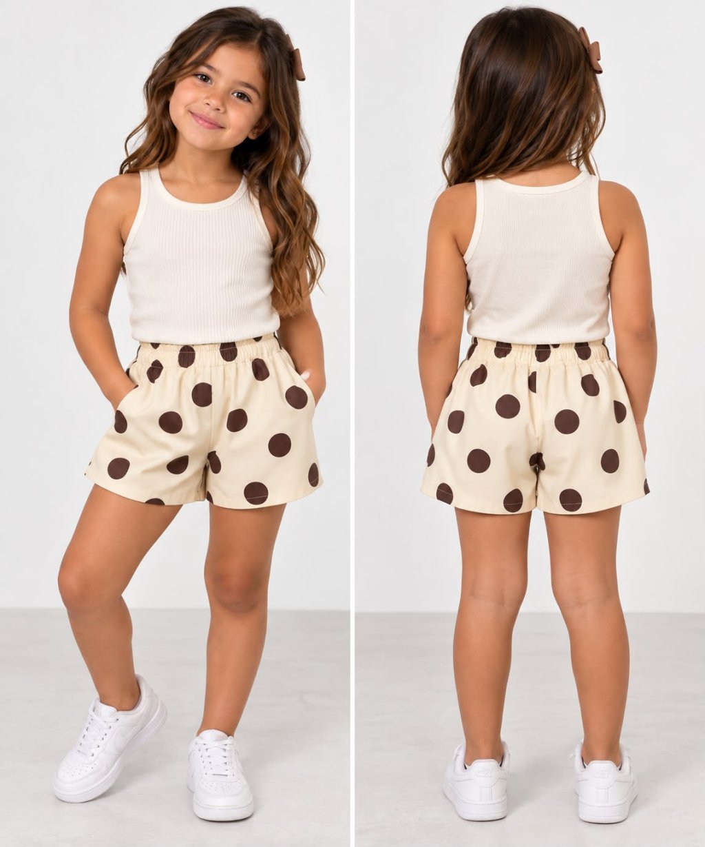 MODELAGEM SHORTS VERÃO INFANTIL 12 
