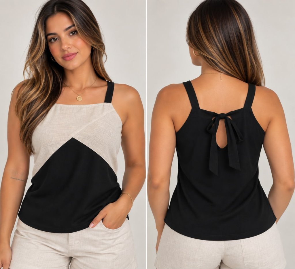 MODELAGEM REGATA COM RECORTE 3