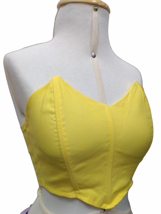 CROPPED CORSET