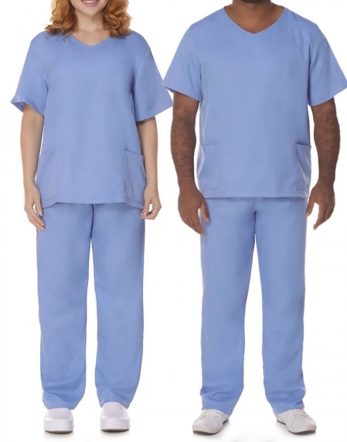 CONJUNTO PIJAMA CIRURGICO UNISSEX PLUS SIZE  SCRUBS