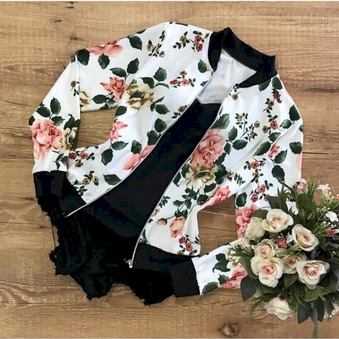 JAQUETA BOMBER FEMININO