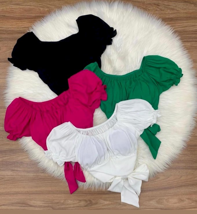 CROPPED CIGANA LAÇO 