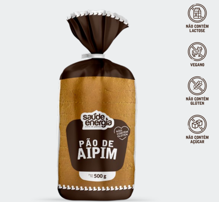Pão de aipim 