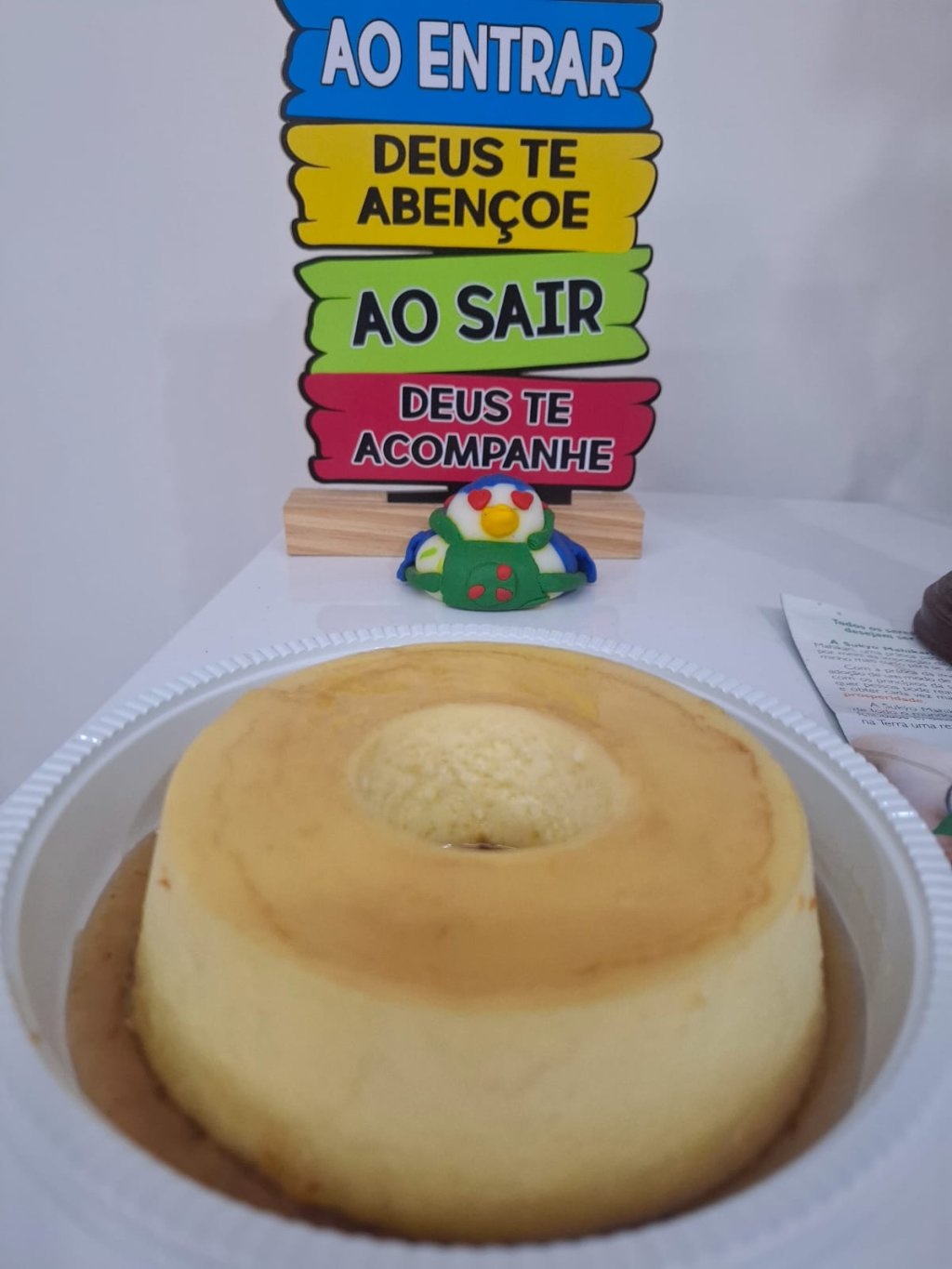 ENCOMENDA - Pudim de lete BABY zero açúcar