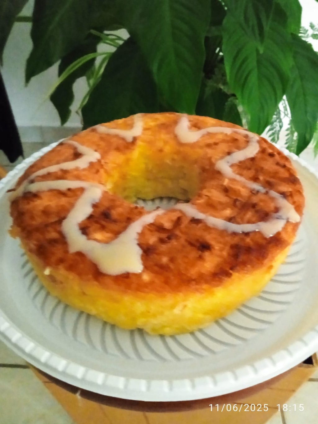 ENCOMENDA - Bolo de aipim c/coco