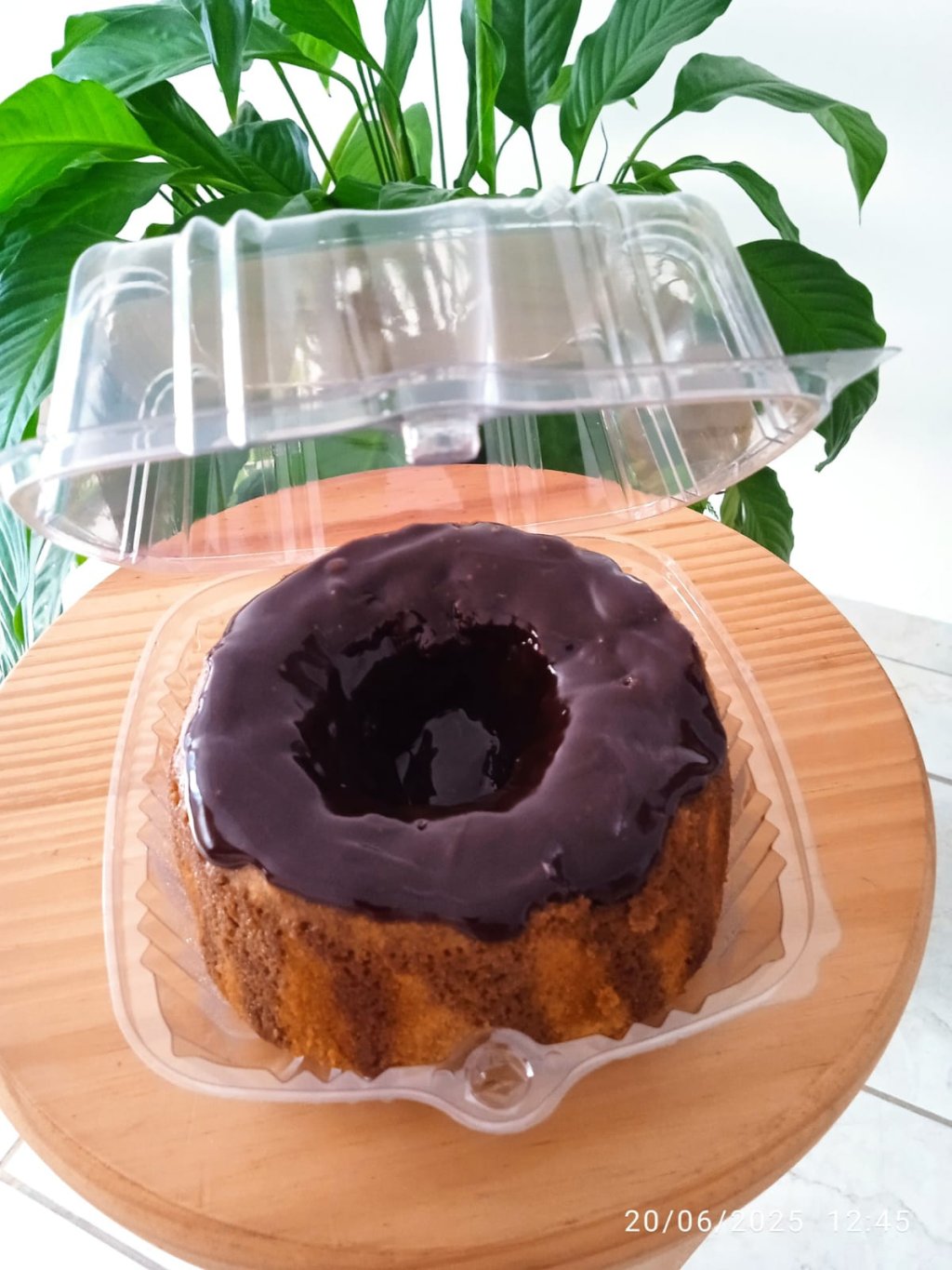 ENCOMENDA - Bolo baby de cenoura s/ açúcar