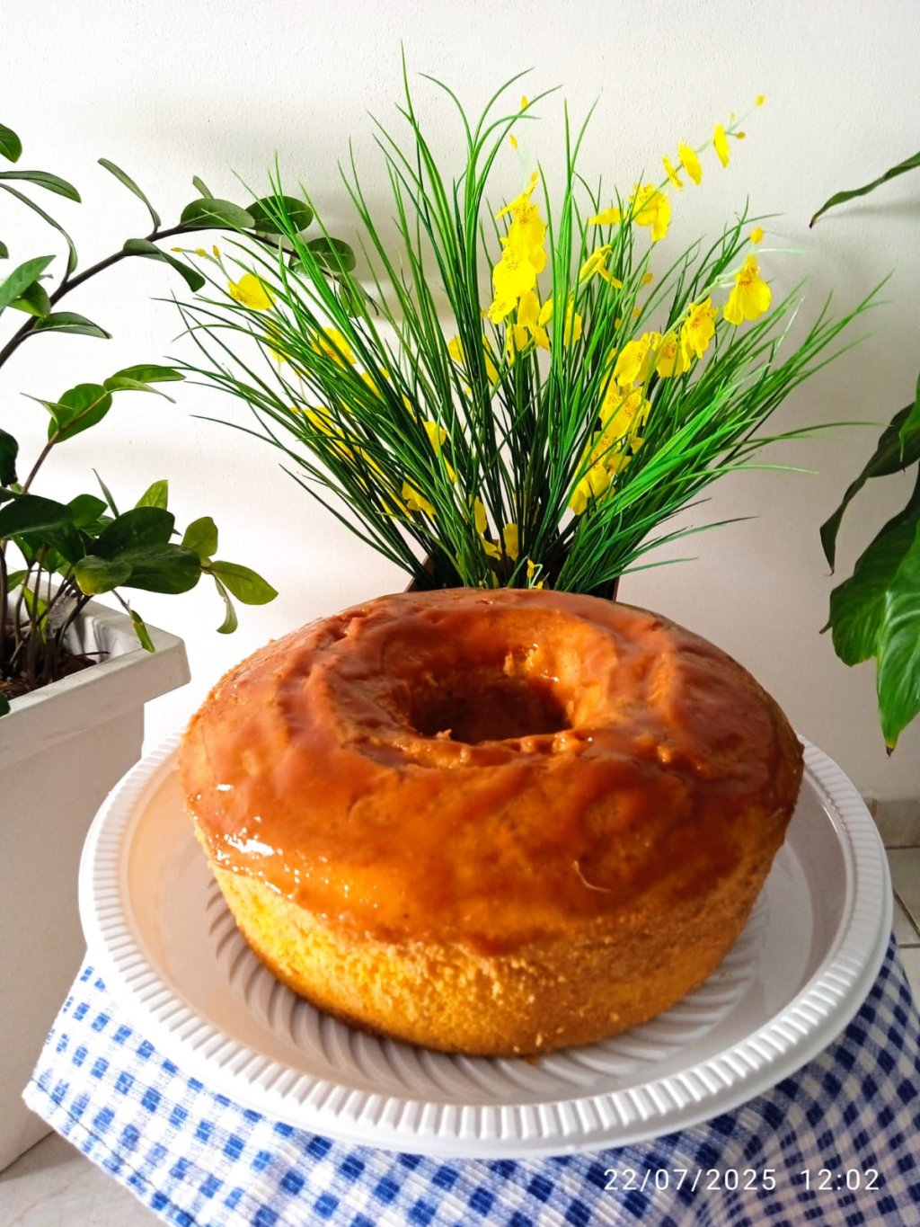 ENCOMENDA - Bolo de Fubá Puro Amor