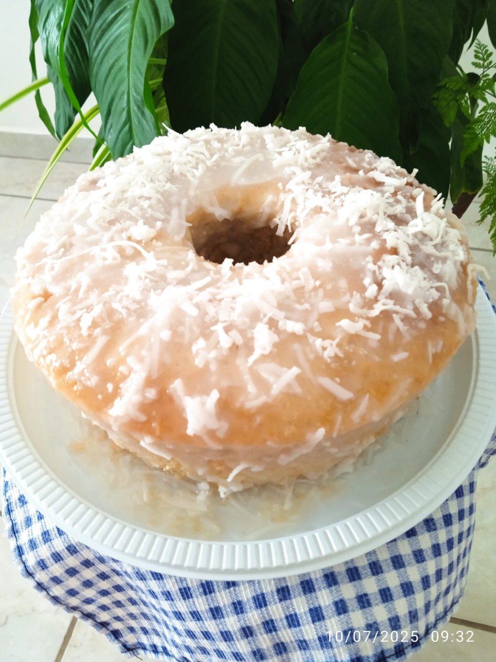 ENCOMENDA - Bolo de coco Puro Amor 