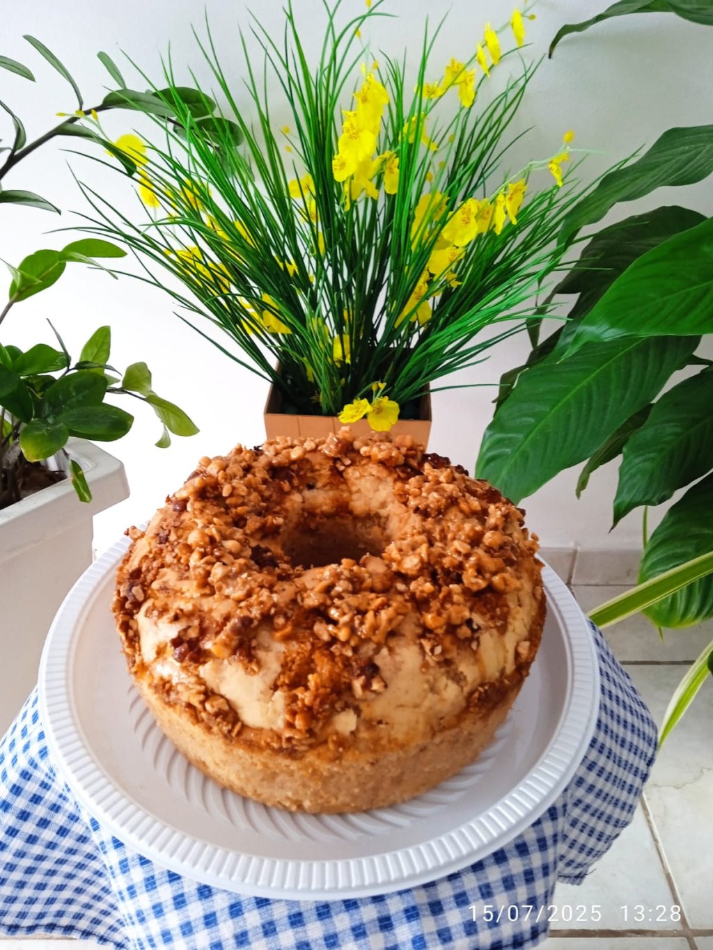 ENCOMENDA - Bolo Pé de moleque Puro Amor