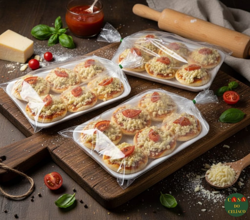 Mini pizza Mussarela bdj 6 unidades