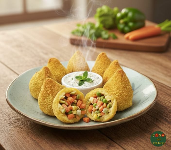 Coxinha de Legumes sem leite