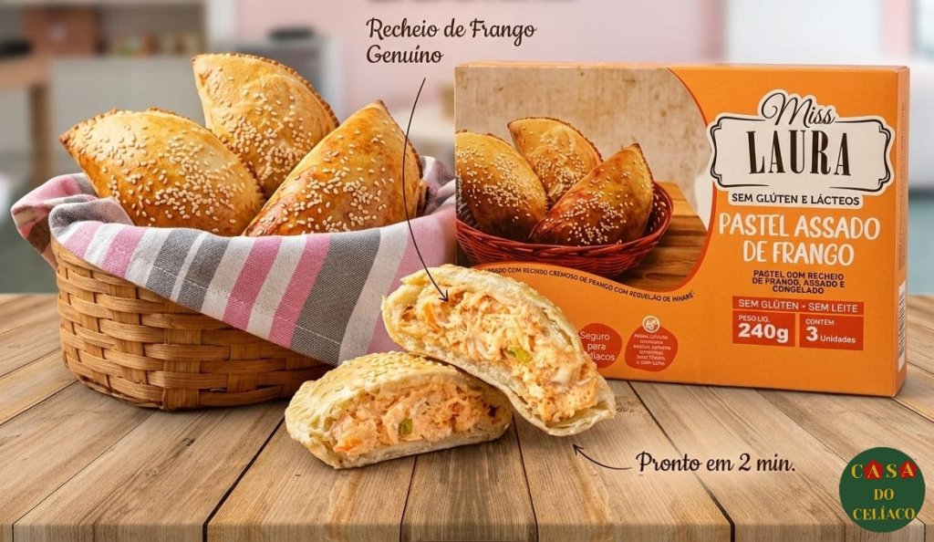 Pastel de forno sem leite FRANGO