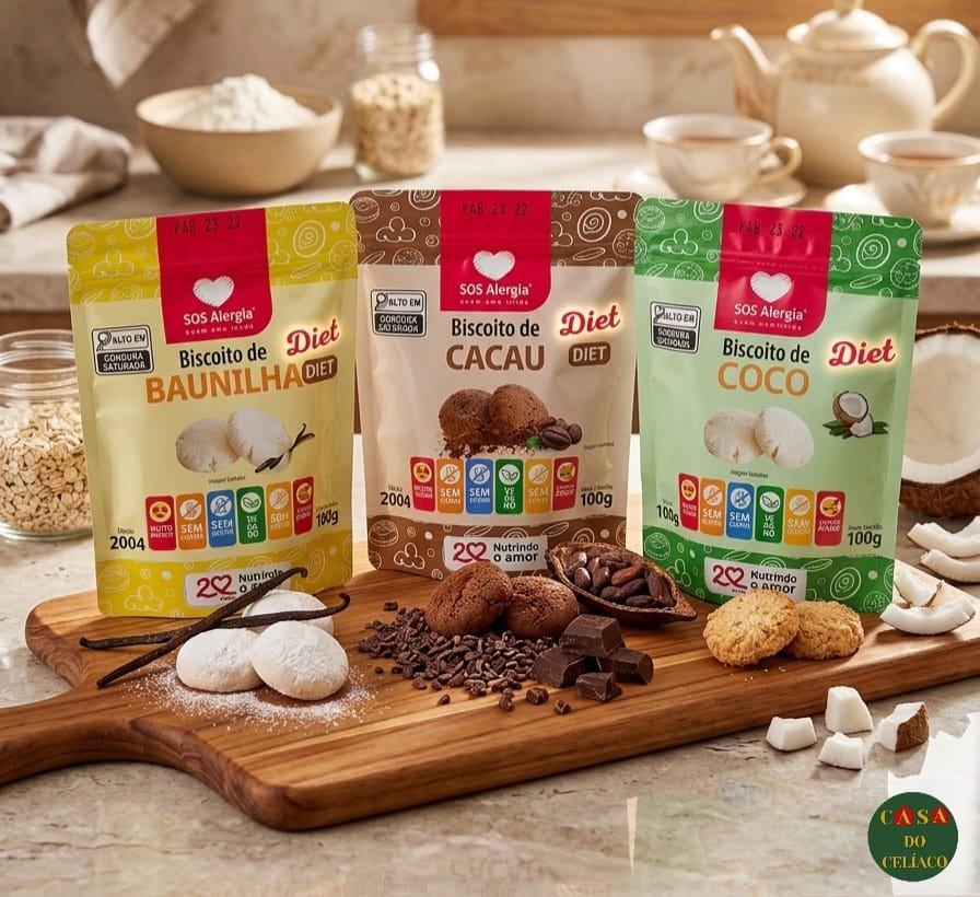 Biscoitos sem açúcar