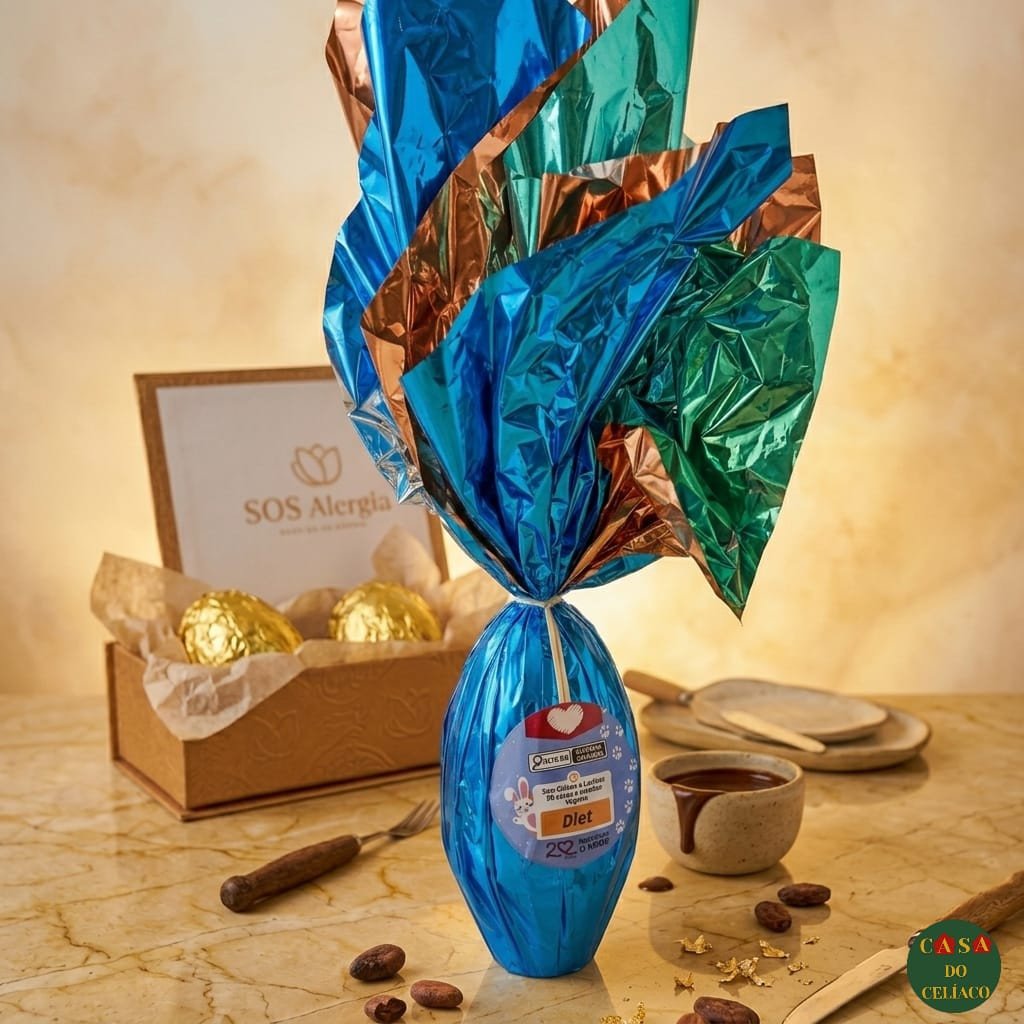 Ovo de Páscoa Zero açúcar